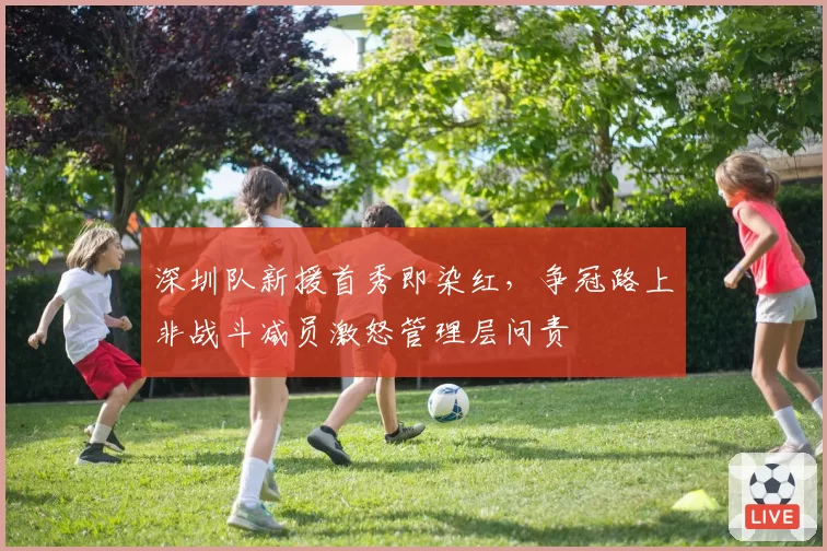 深圳队新援首秀即染红,争冠路上非战斗减员激怒管理层问责