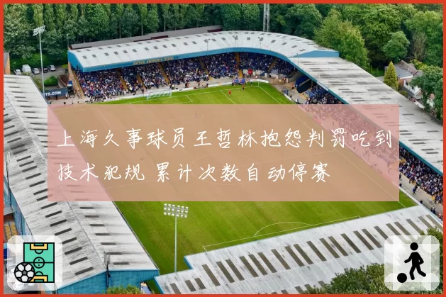 上海久事球员王哲林抱怨判罚吃到技术犯规 累计次数自动停赛